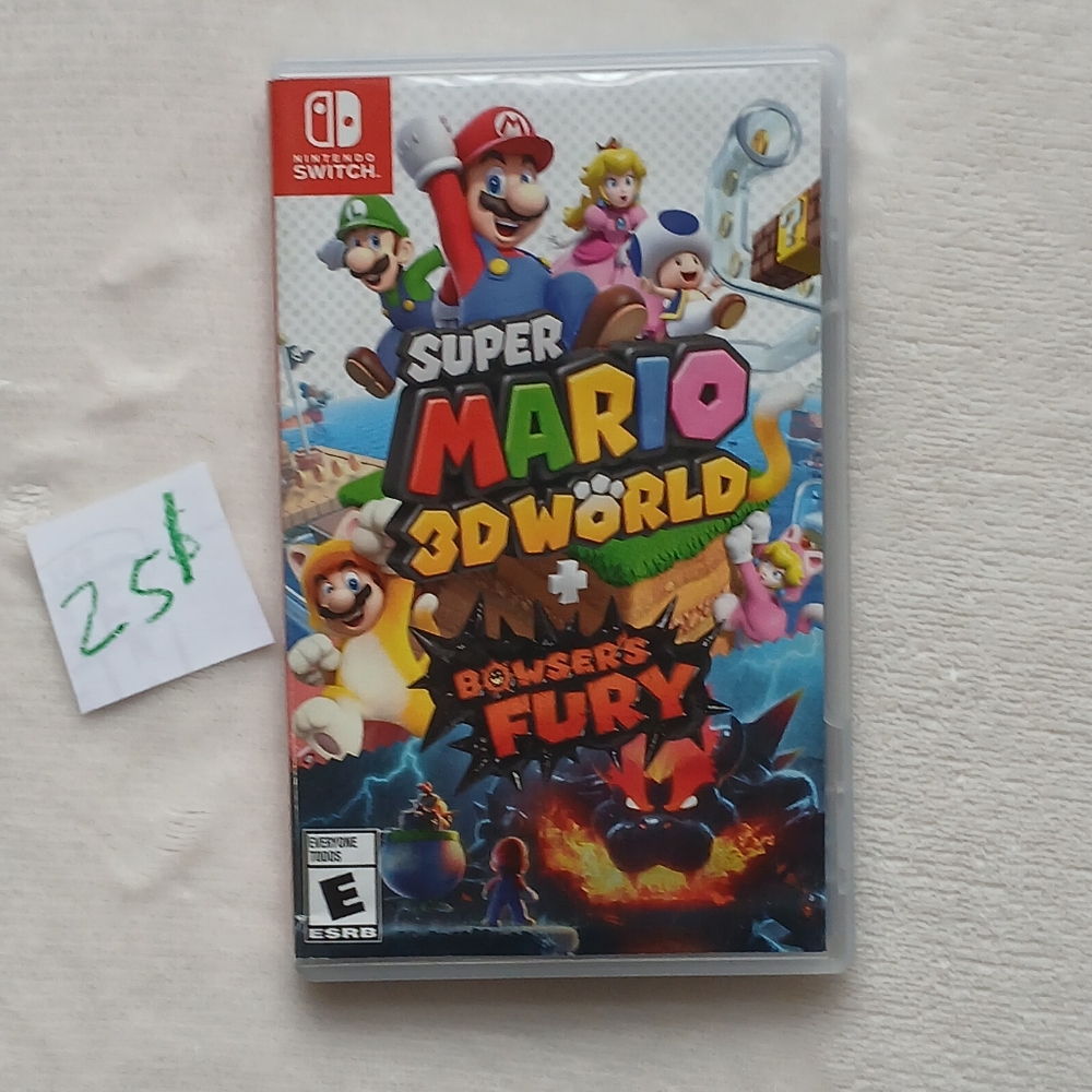 Super Mario 3d World + Bowsers Fury Nintendo Switch game